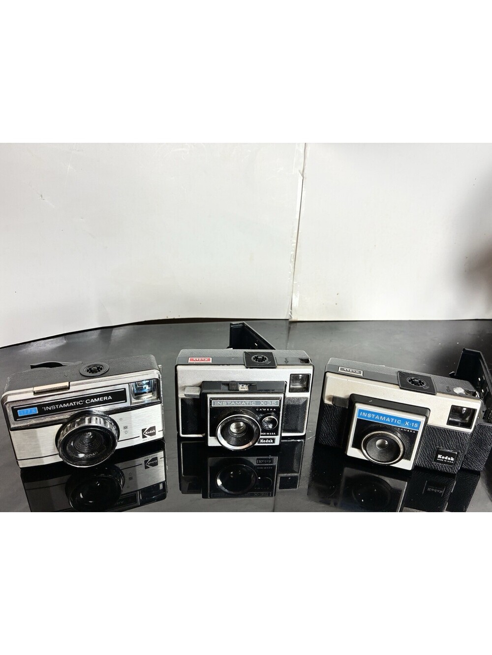 Vintage Kodak Instamatic Camera - Lot of 3 - X-35 & x-15 & 177x
